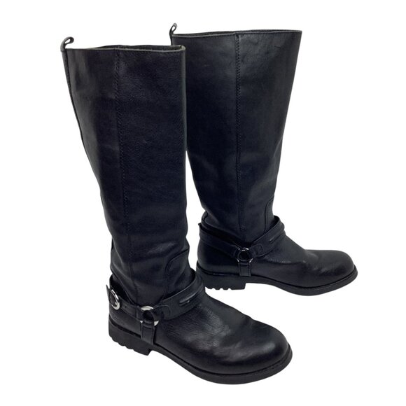 Coach Valterra Sport Mid-Calf Leather Womens 7B Riding Boots Black - Picture 13 of 13